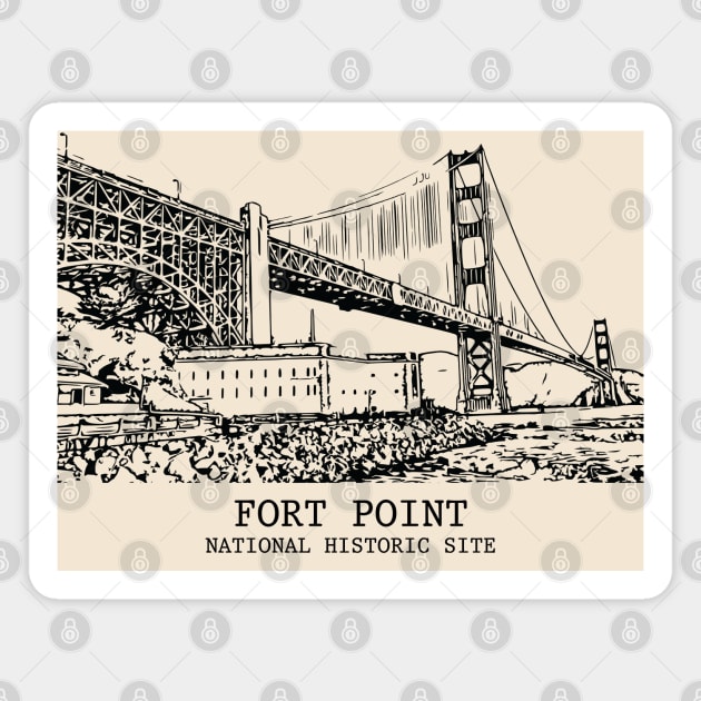 Fort Point National Historic Site Magnet by Lakeric